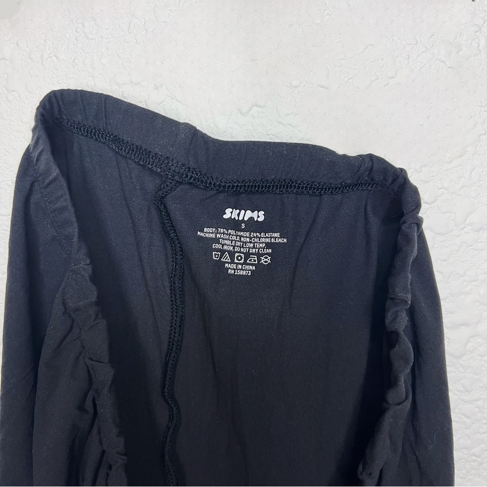 (Sold) Skims Fits Everybody Biker Short Black Onyx Loungewear Bike Legging Kim K - Picture 6 of 7